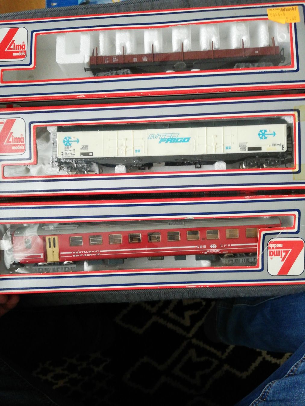 Lima Modellini di ferrovie: Lima H0 Zug-Set, Boxt neuwertig – Nuovo (secondo la descrizione) da Luzern venduto da Amenophis1
