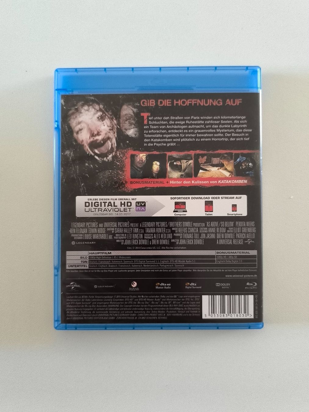 Tutti i DVDs: Blu-ray / Katakomben – Usato da Muttenz venduto da hak_dsk9 1