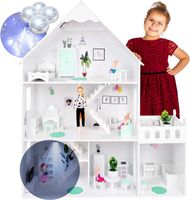 Kinderplay Puppenhaus Holz Groß Premium