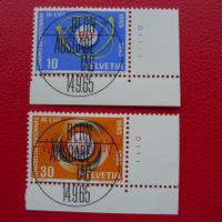 1965: Nr.436+437 Ersttags-Vollstempel, Randstücke - selten!