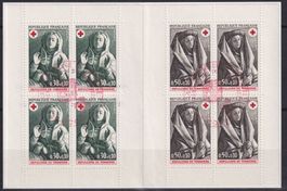 Frankreich, MH mit Mi 1859-1860 ⊙