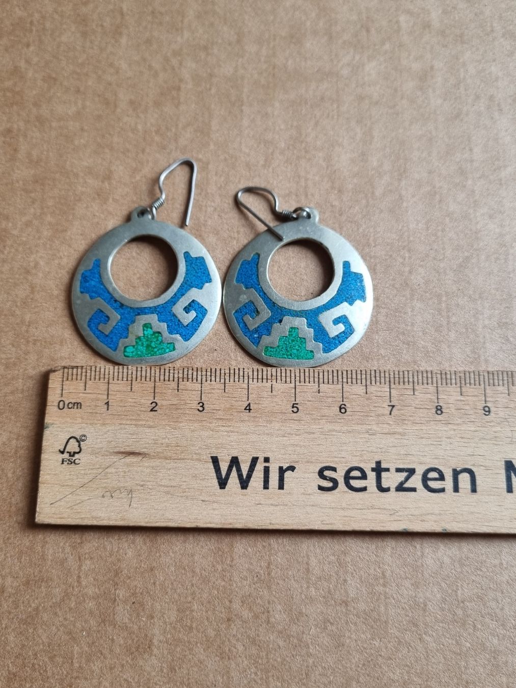 Orecchini pendenti & Orecchini a lobo: Alpacca Mexiko – Usato da Schaffhausen venduto da Leveron13 2