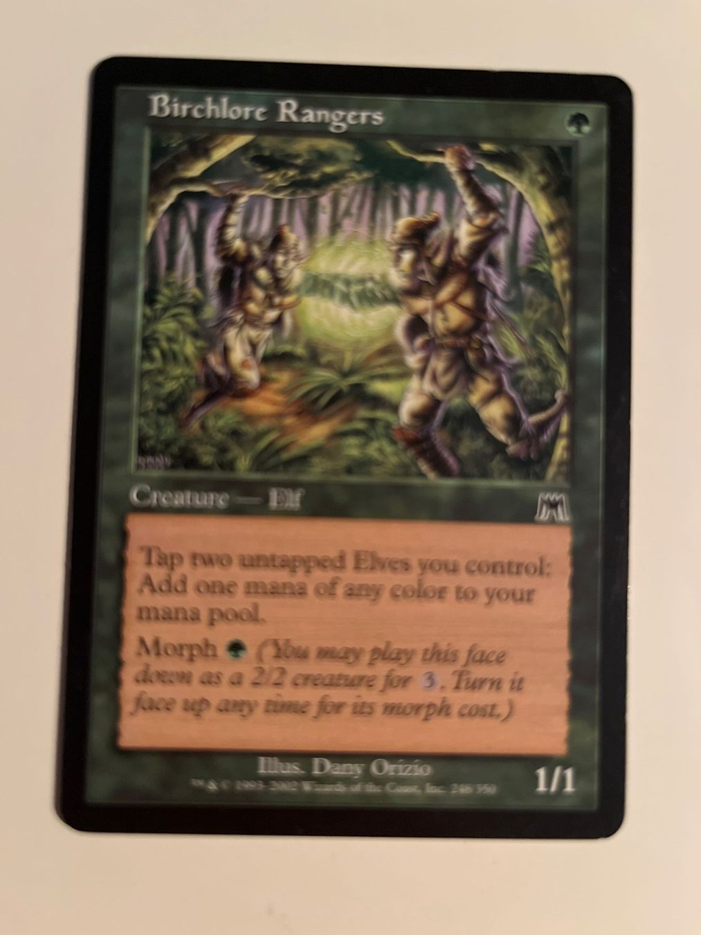 Magic The Gathering Carte collezionabili: 1 x Birchlore Rangers - Magic: The Gathering - MtG – Usato da Kriens venduto da Shadi1980