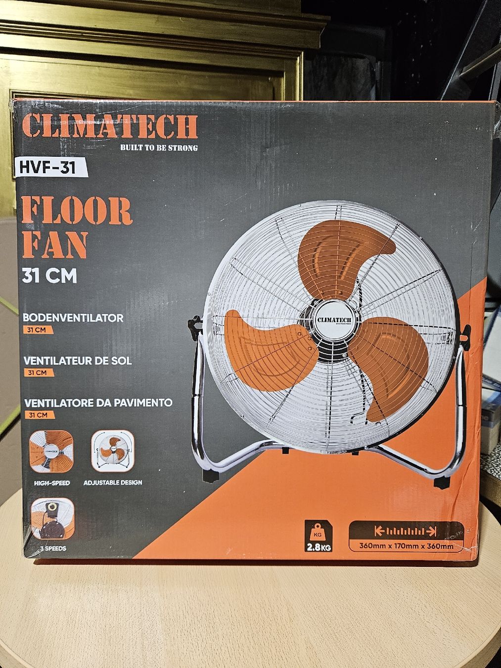Ventilatori: CLIMATECH HVF-31 Bodenventilator 31cm neu – Nuovo e nell'imballaggio originale da Winterthur venduto da Dachs28
