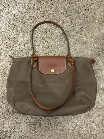 Sac longchamps kaki taille S