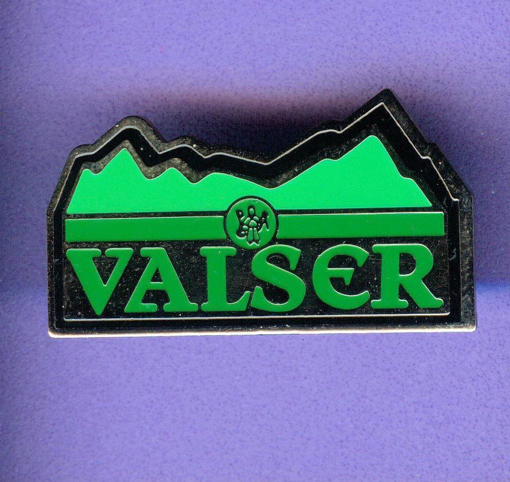 Placchette & Badge: VALSER  Mineralwasser  Logo – Usato da Winterthur venduto da Sammleroase