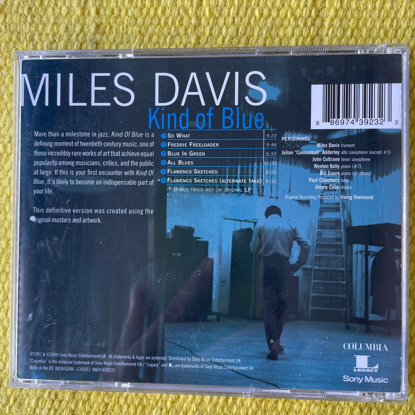 CDs: MILES DAVIS-KIND OF BLUE – D'occasion à Rorschacherberg par CD-Roli 1