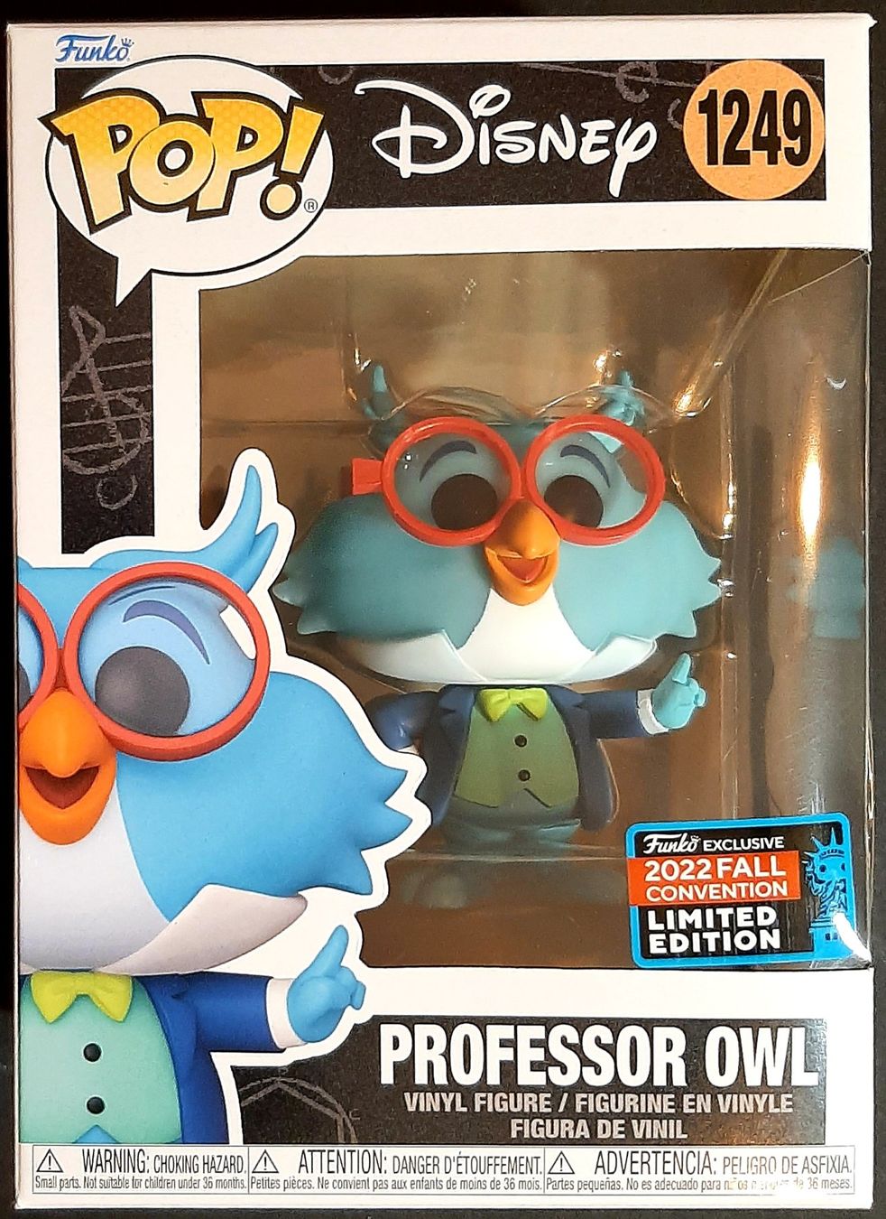 Funko Statuette: Funko Pop Disney   Professor Owl – Nuovo e nell'imballaggio originale da Montet (Glâne) venduto da KOADA