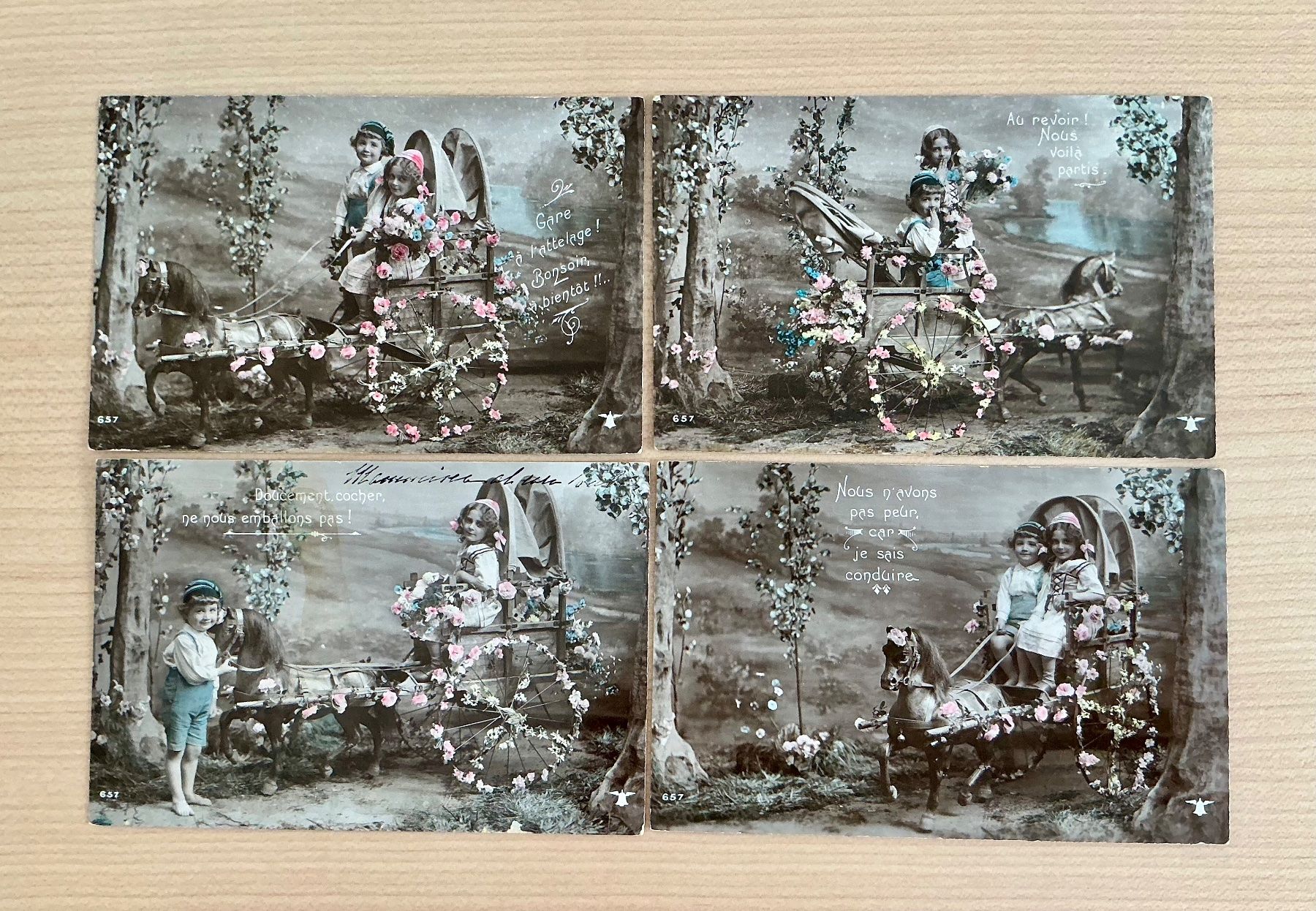Cartes postales: ANTIKE KARTEN 1907 – D'occasion à Zell LU par Silvermemory