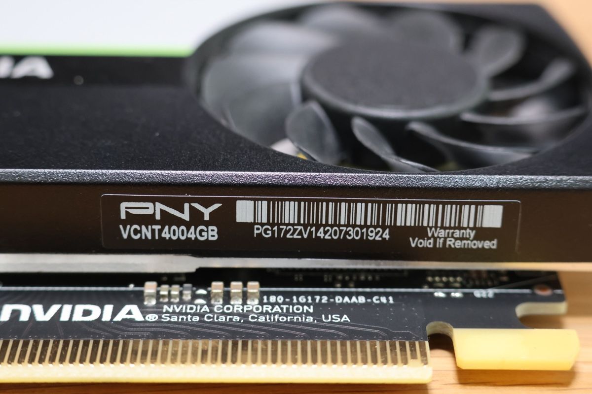 Nvidia Schede grafiche: Grafikkarte NVIDIA PNY T400 4GB – Usato da St. Gallen venduto da UsDeSchwiz 3