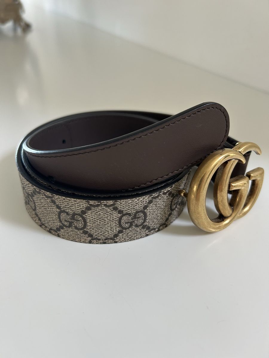 Cinture: Gucci Gürtel, braun, neuwertig – Nuovo (secondo la descrizione) da Stansstad venduto da Penne0 1