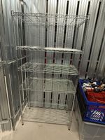 Kellergestell / Kellerregal Aluminium - 5-stufig