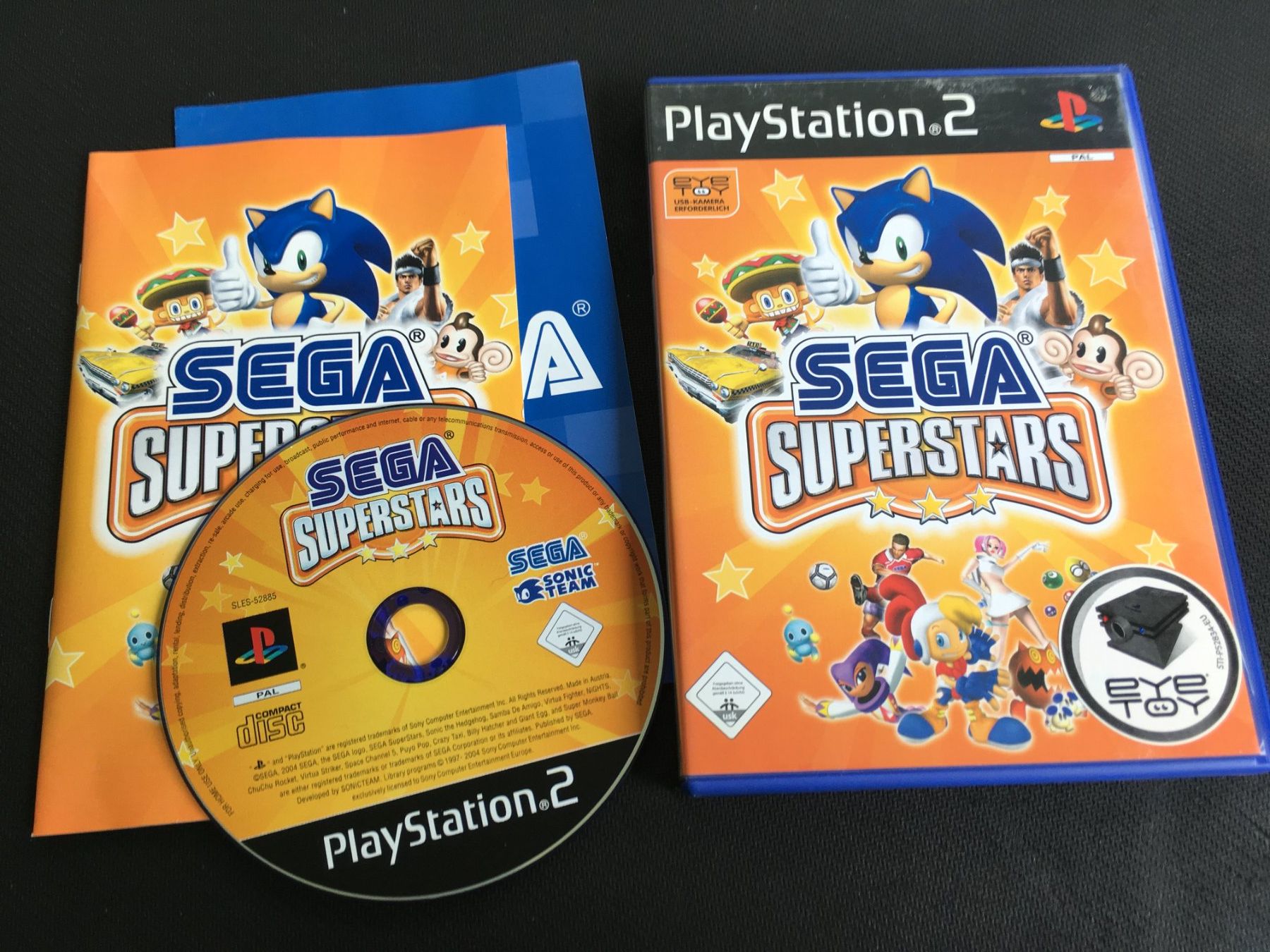Sony Giochi: Sega Superstars - PS2 Playstation 2 – Usato da St.Gallen venduto da sjosjo