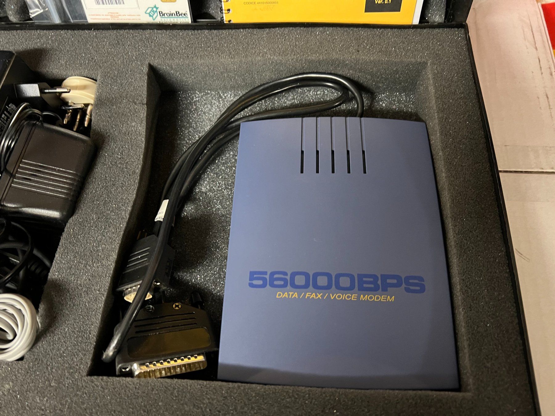 Misurare: Brain Bee Kit Modem 56000 BPS – Usato da Therwil venduto da crocupra 1