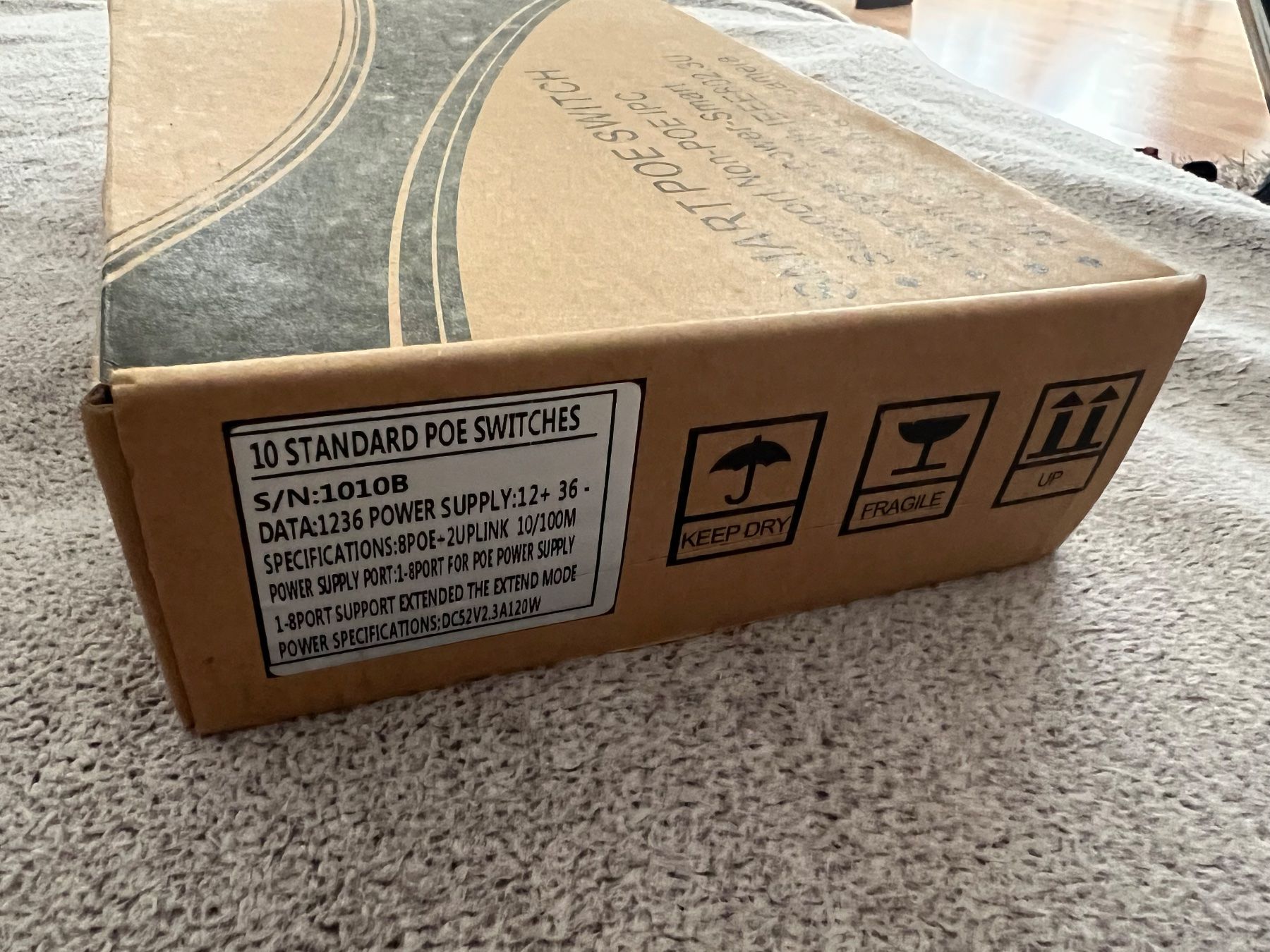Hubs & Switches: POE Switch für Kameras – Neu und originalverpackt aus Uetendorf von Stoun 5
