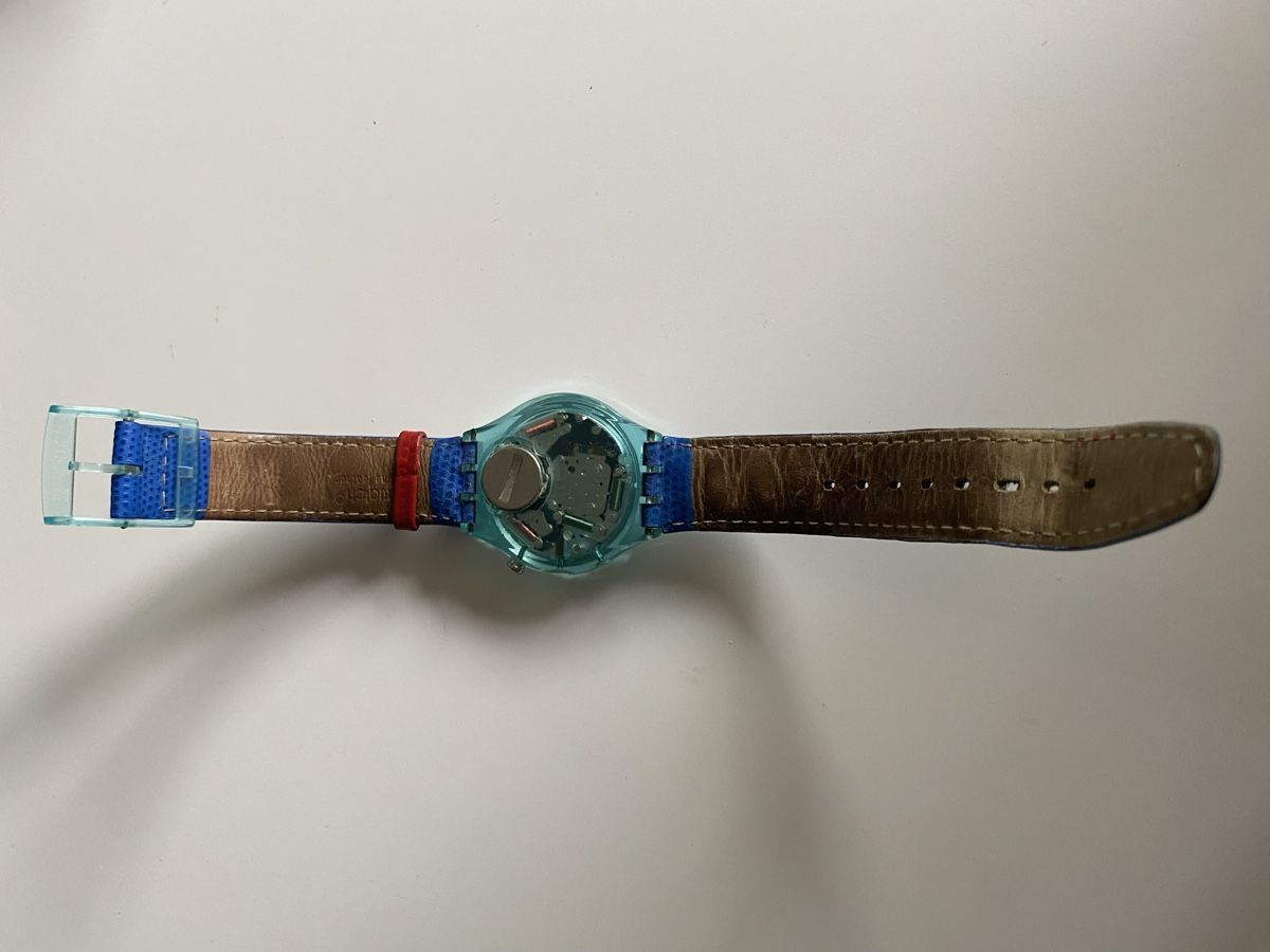 Swatch Uhren: Swatch Uhr Echo Deco SCN112 – Gebraucht aus Castasegna von duck007 1