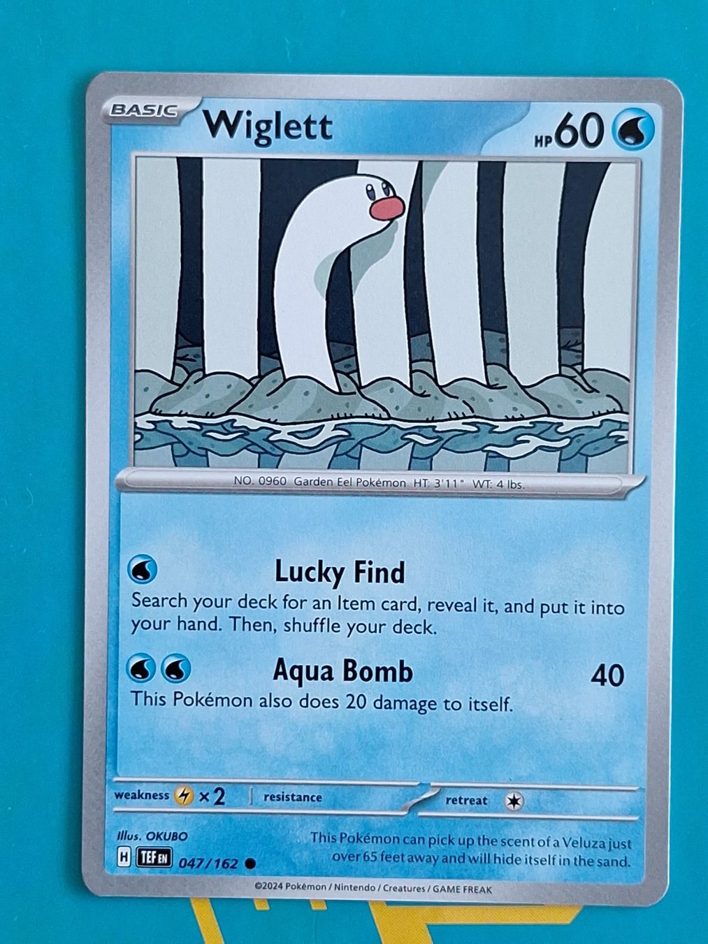 Pokémon Sammelbilder & Trading cards: Wiglett - Temporal Forces Pokemon - #7.1 – Gebraucht aus Altstätten SG von GGsGameshop