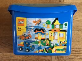 LEGO 5508 Bauklotz-Box mit Steinen und Bauplatte guter Zu...