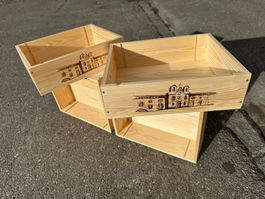 1 Stk. schöne 3er Weinkiste