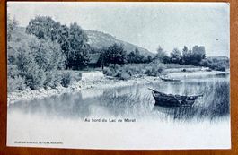 Morat - Barque au bord du Lac de Morat