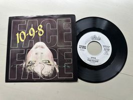 FACE TO FACE rare Single 10-0-8 Kult 80's Synth Elec Promo
