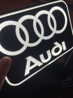 Enseigne lumineuse Audi, état neuf!