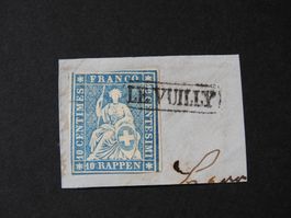 23G, schön gestempelt LE VUILLY !