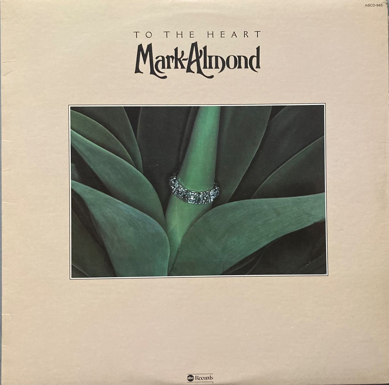 Vinyles: MARK ALMOND - TO THE HEART – D'occasion à Poliez-Pittet par Newtown-Records