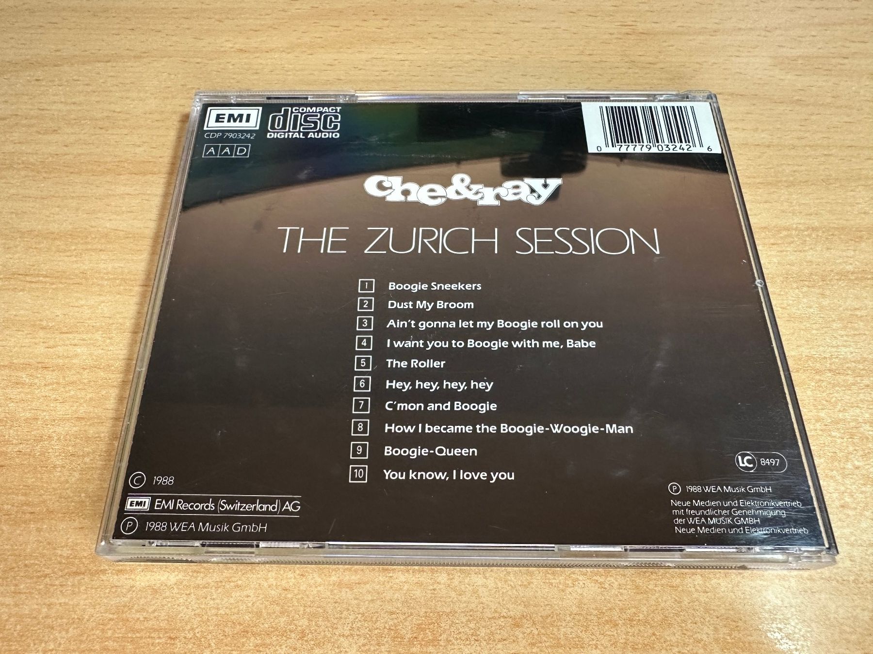 CD: M4 Che & Ray – The Zurich Session – Usato da Rikon im Tösstal venduto da Alpenmutz 1