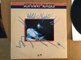 JOHNNY RIVERS! Wild Night, Lp 1976