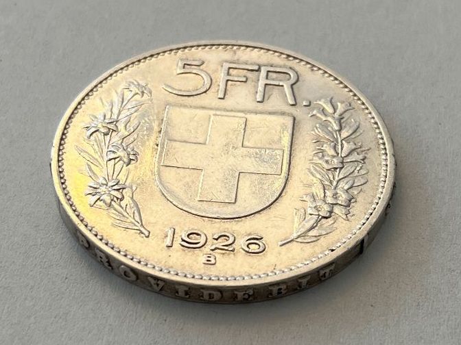 Tutti le monete: 5 Franken 1926, Vorzüglich!!! – Usato da Tägerwilen venduto da Beata1sager 5