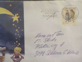 Schweiz, Pro Patria,Weihnachtsbrief,1990,Stemp.Bethlehem