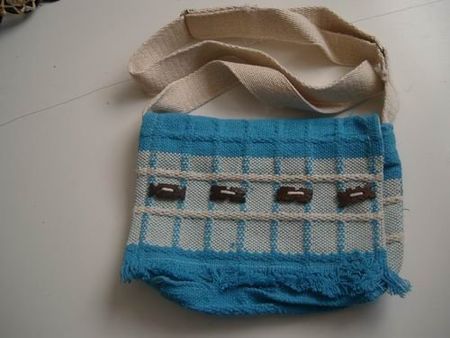 Umhängetasche handgemacht aus Brasilien