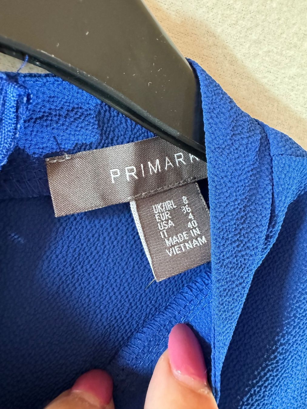 Primark Camicette: Königsblaue Bluse von Primark Gr. S – Nuovo (secondo la descrizione) da Grosswangen venduto da second_hand_dress 1