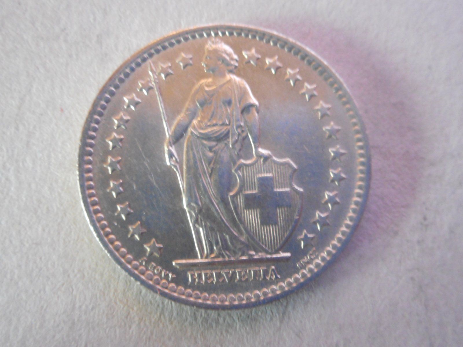 Tutti le monete: 2 Fr. 1963 silber  unz/stgl – Nuovo (secondo la descrizione) da Kriegstetten venduto da pizlad2010 2
