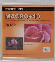 MARUMI Macro + 10 Nahlinse - Macrolinse Durchmesser Ø 49mm