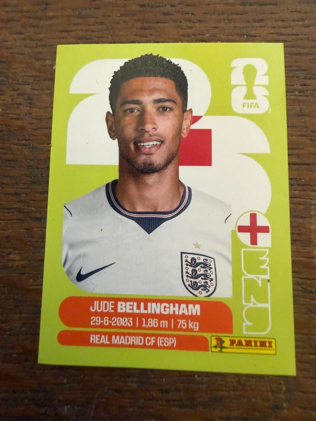 Panini Carte collezionabili: Panini WM 2026 - ENG 11 - JUDE BELLINGHAM – Usato da Tegerfelden venduto da siebenmacky