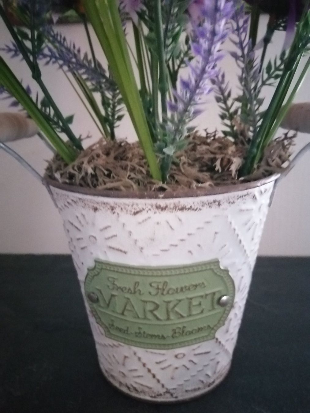 Tutte le decorazioni: 🌞Garden Zauber Gesteck - Tischdeko im Henkel- Topf – Nuovo e nell'imballaggio originale da langenthal venduto da Jordi04 2