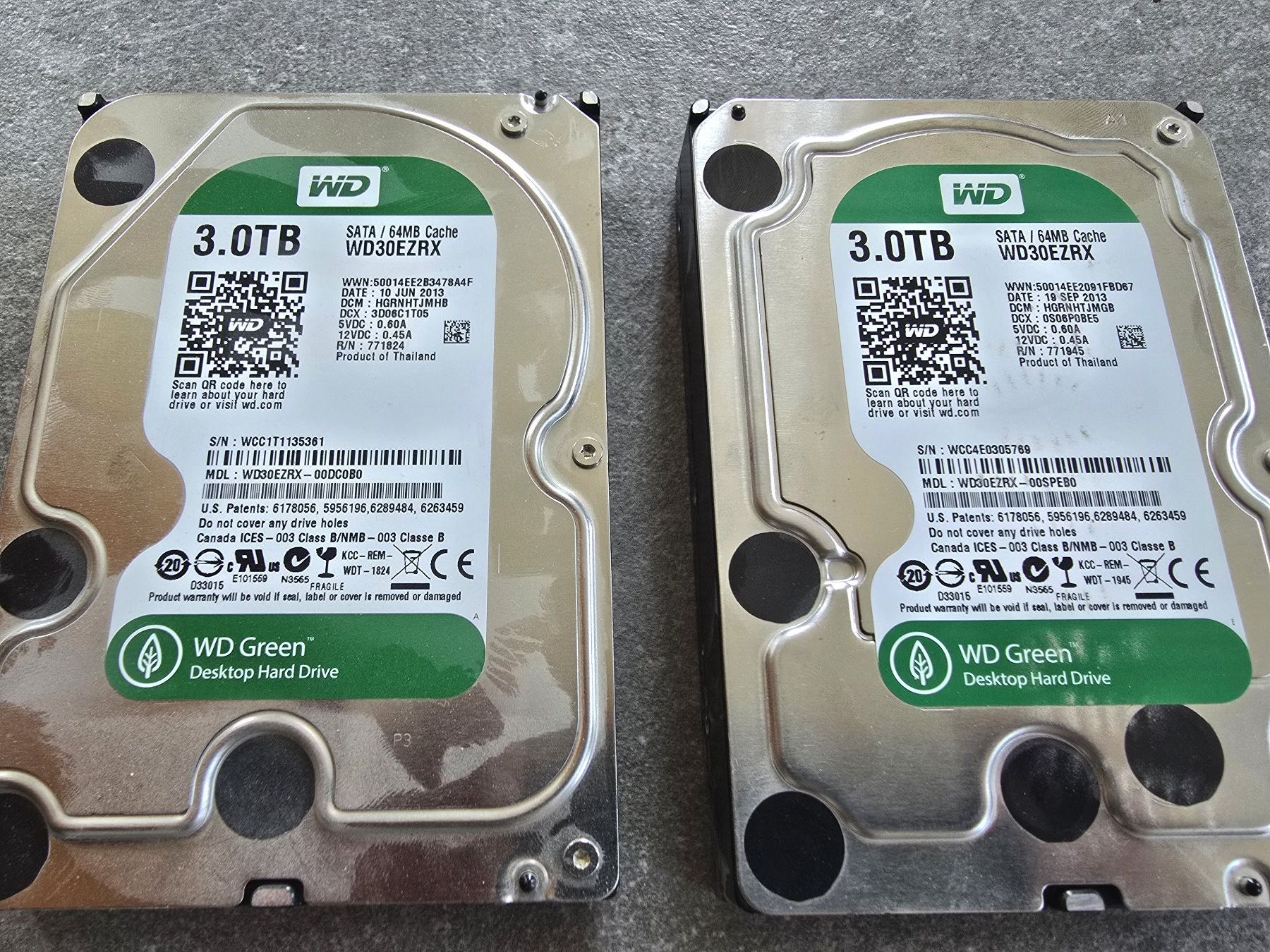 Western Digital Disques durs: Western Digital WD Green 3.0TB – D'occasion à Olten par Triologyblue