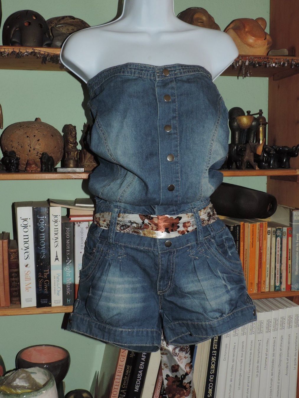 Tute: combi jeans décoloré – Usato da Genève venduto da Axelle333 2