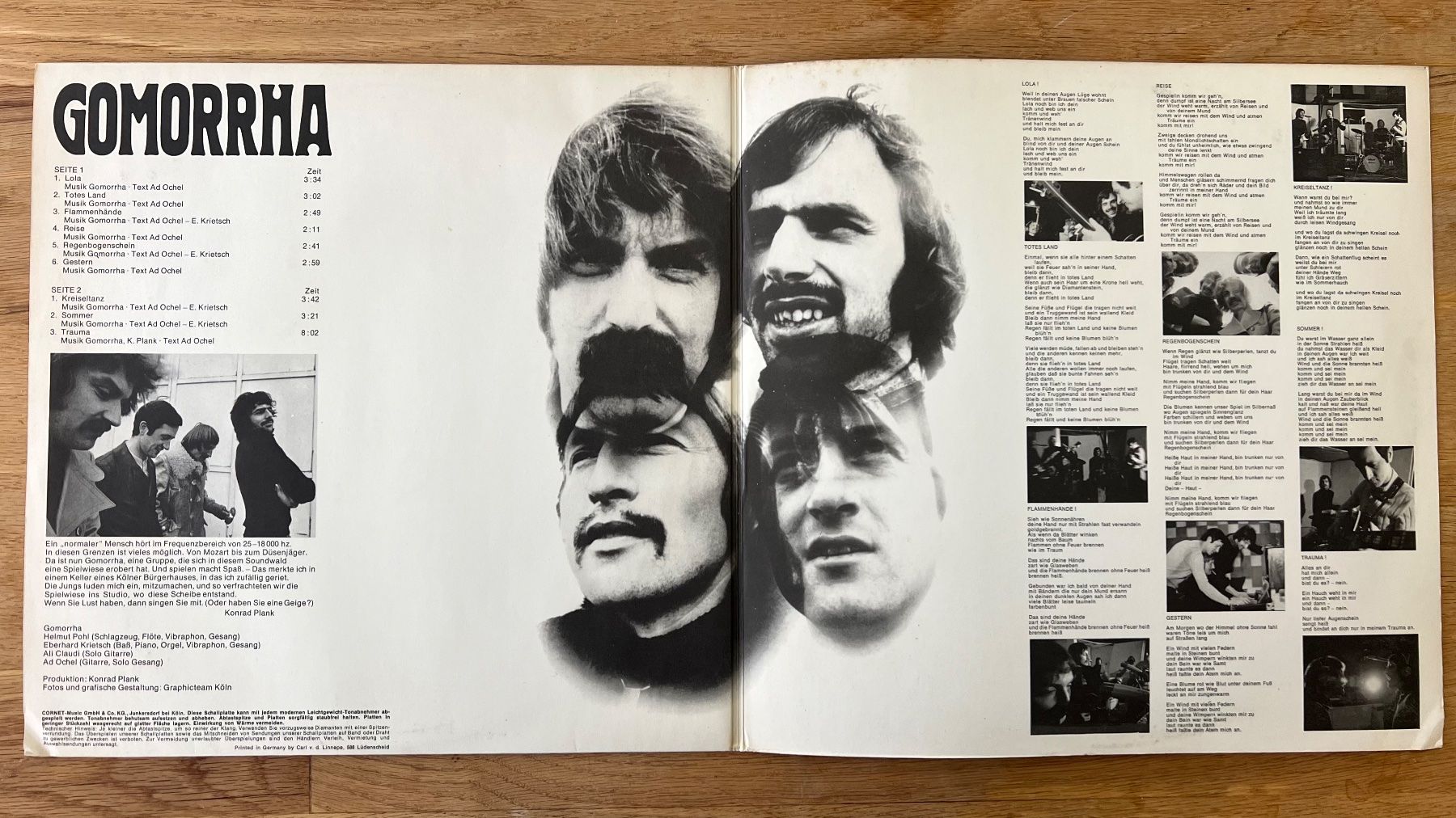 Dischi in vinile: Gomorrha - Same / 1. D-Press. 1970 - Very nivce Copy – Usato da Gais venduto da soundcave57 2