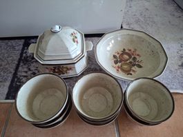 Lot Vaisselle Vintage Winterling Bavaria - Modèle "Debora"