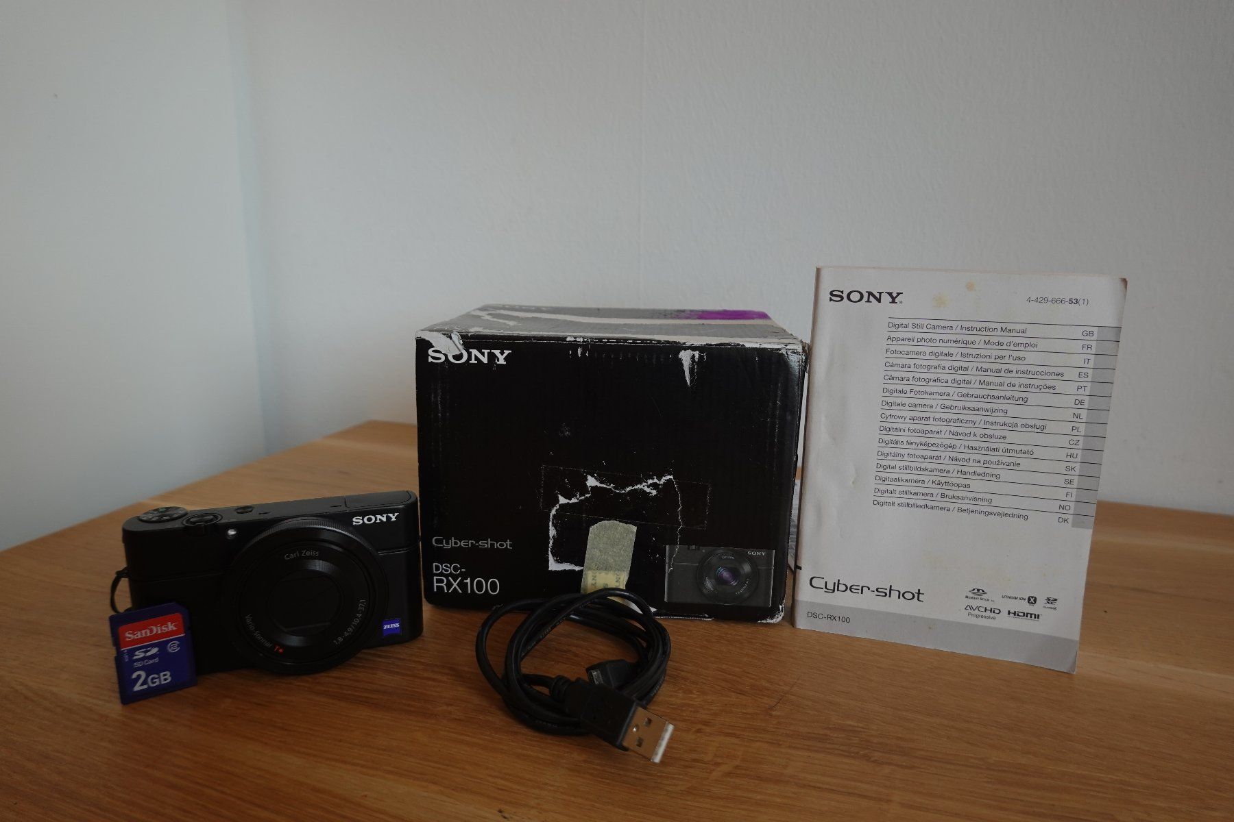 Sony Appareil photo: Sony RX100 OVP - Schwarz – Défectueux à Fribourg par mar_9vlt 2