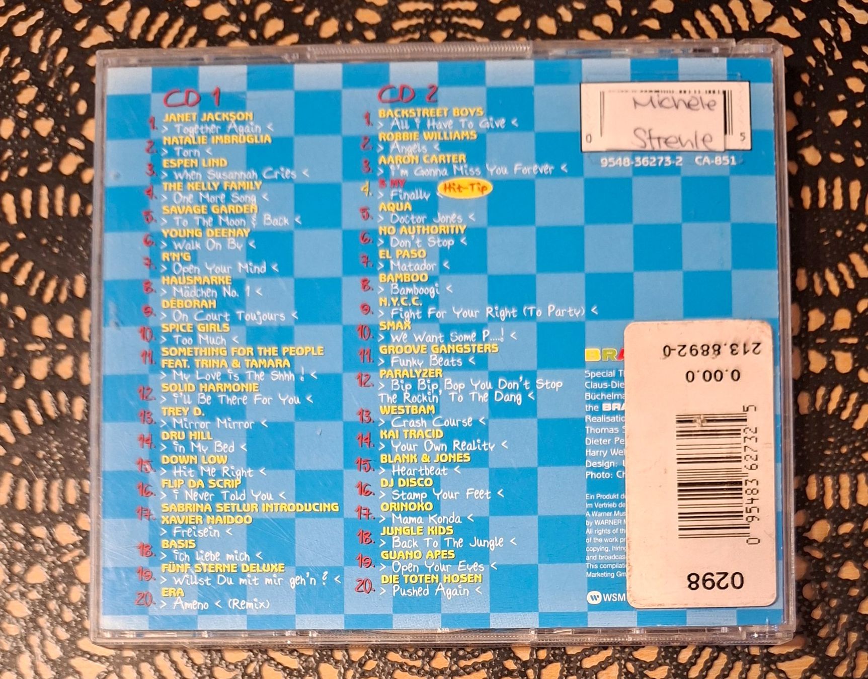 CD: Bravo Hits 20, Doppel CD, 1998, 2CD Hit Compilation, Sampler – Usato da Amriswil venduto da Celini3 1
