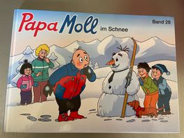 Papa Moll im Schnee Band 28 Originalausgabe