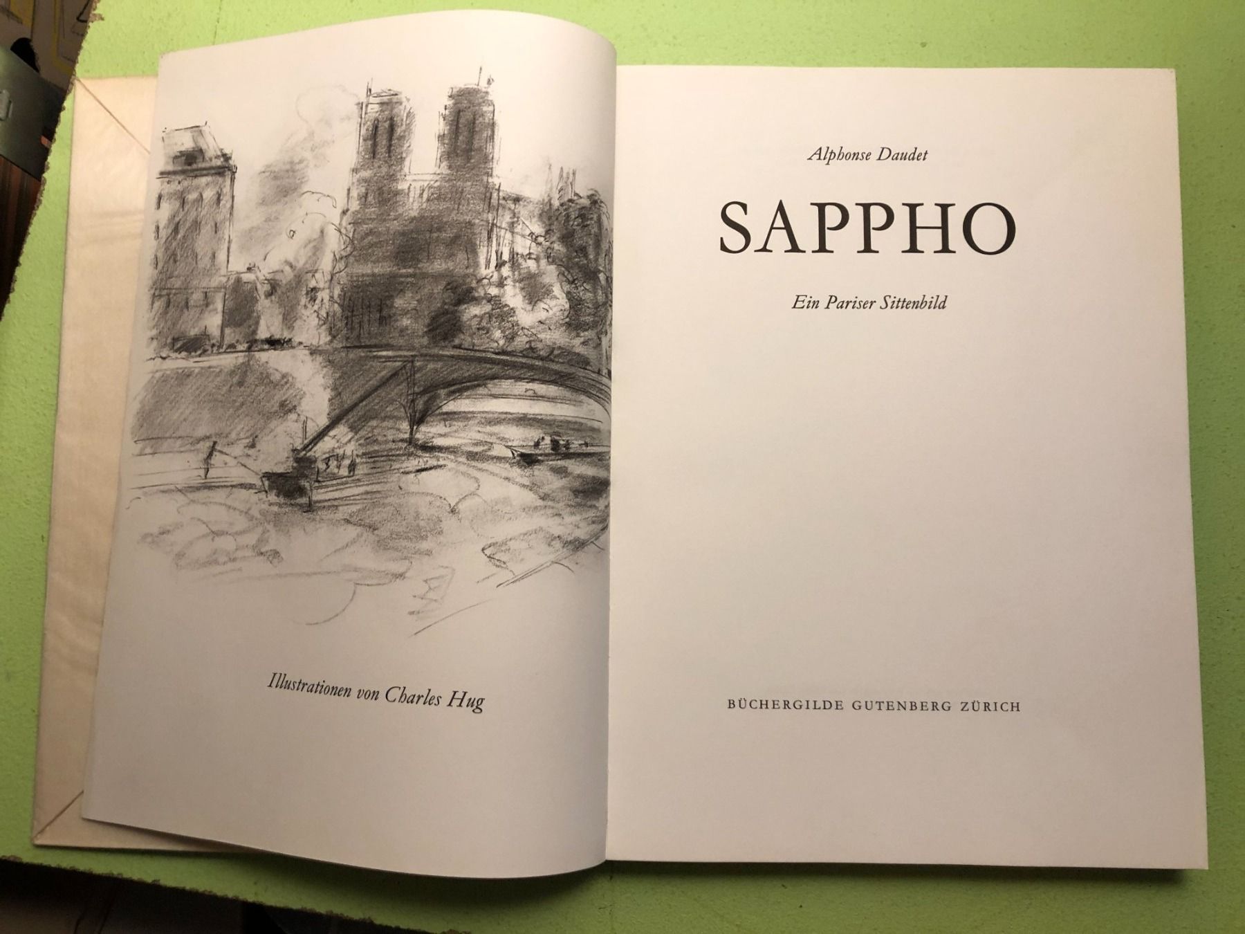 Libri: Alphonse Daudet: Sappho – Usato da Zürich venduto da allp 2