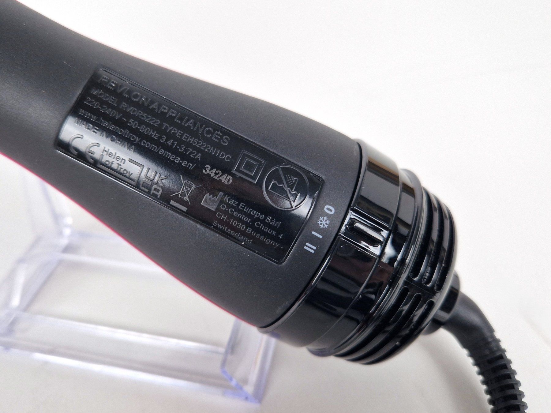 Revlon Asciugacapelli: Revlon Salon One-Step Volumiser, Warmluftbürste – Nuovo (secondo la descrizione) da Basel venduto da Restwert_Basel 4