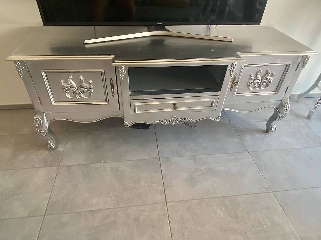 Mobili TV: Meuble baroque gris – Usato da Lausanne venduto da ori_5krs