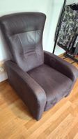 Rauhleder Sessel
