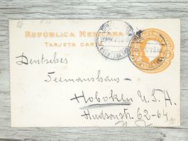 TR94 Carte Postal Mexique 1913
